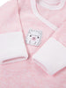 Early Baby Long Sleeved Bodysuit, Cute Alpaca Design - Pink - Bodysuit / Vest - EEVI