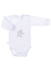 Early Baby Bodysuit, Embroidered Little Chick Design - White - Bodysuit / Vest - EEVI