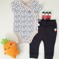 Soft Jersey Trousers - Navy Trousers / Leggings Noppies 