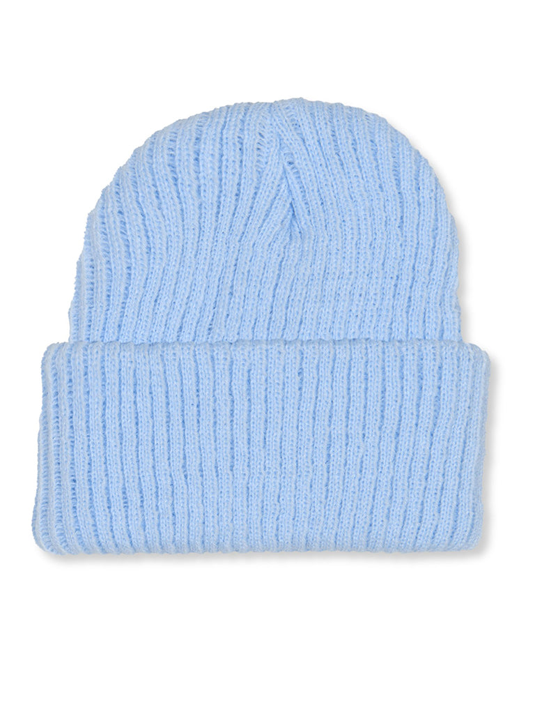 Premature Baby Blue Knitted Hat - Hat - Little Mouse Baby Clothing and Gifts Ltd