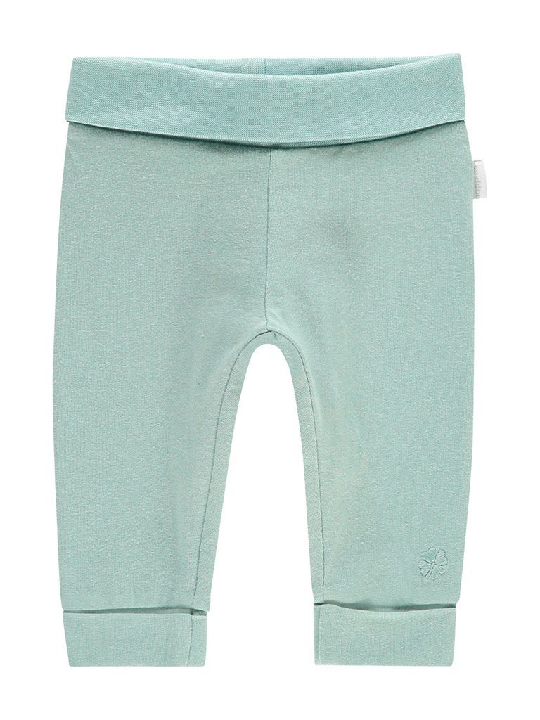 Grey Mint Jersey Trousers - Organic Cotton - Trousers / Leggings - Noppies