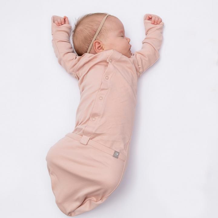 Baby Sleeping Bag / Gown - Dusty Pink - Sleeping Bag - Goumikids