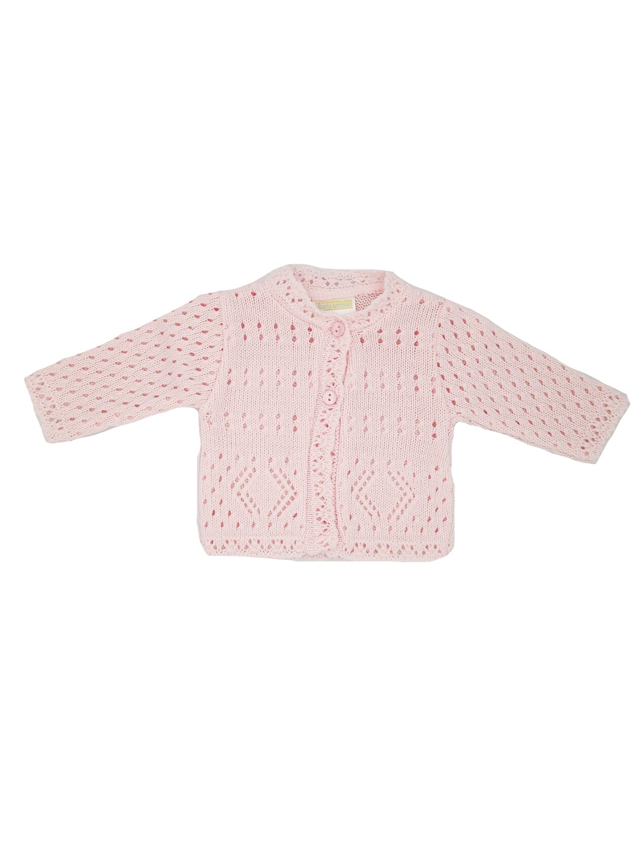 Pink Pointelle Cardigan - Cardigan / Jacket - Early Arrival