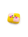 Crochet Fair Trade Rattle Toy - Friendly Battenburg Cake Rattle Pebble Toys 