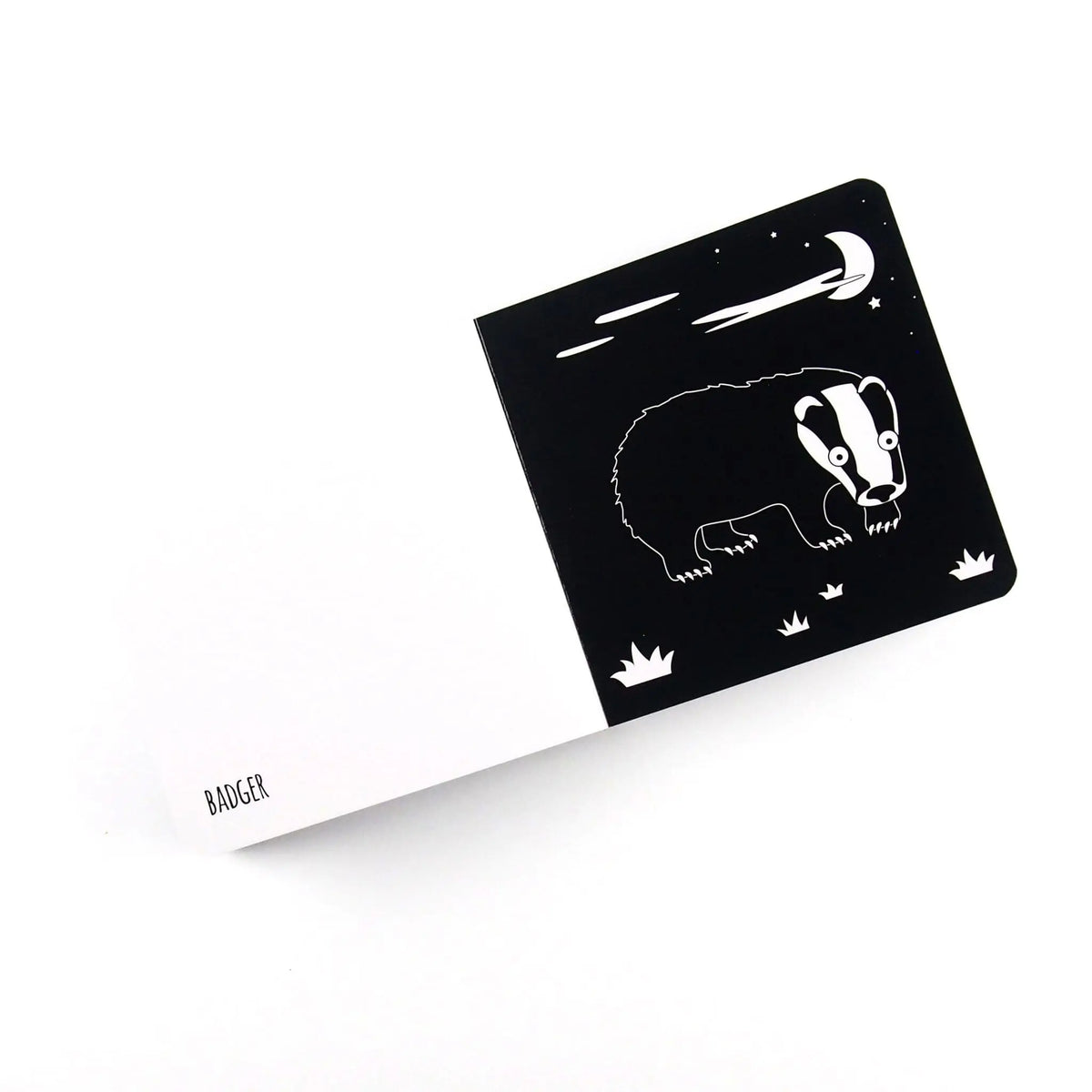 High Contrast Baby Book - British Animals Book The Little Black & White Book Project 