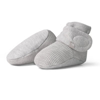 Stay-on Baby Boots, Waffle Knit, Thunderstorm Booties Goumikids 0-3 Months 