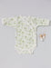 Bodysuit, Apple Floral, Premium 100% Organic Cotton Bodysuit / Vest Tiny & Small 