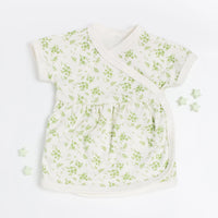Dress, Apple Floral, Premium 100% Organic Cotton Dress Tiny & Small 