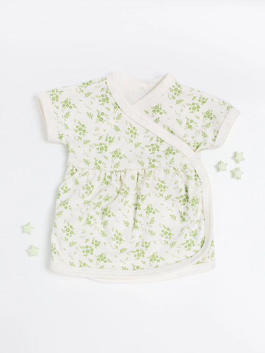 Dress, Apple Floral, Premium 100% Organic Cotton - Tiny & Small Dress, Apple Floral, Premium 100% Organic Cotton - Tiny & Small