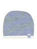 Tiny Baby Knitted Hat - Blue Stripe - Hat - La Manufacture de Layette