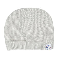 Knitted Hat, Grey Hat La Manufacture de Layette 