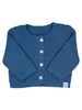 Knitted Azure Blue Soft Cardigan - Cardigan / Jacket - La Manufacture de Layette