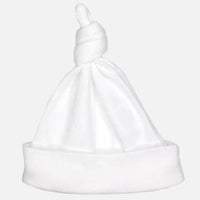 White Knotted Premature Baby Hat Hat Little Mouse Baby Clothing & Gifts 
