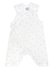 Early Baby Dungarees - White with Stars - Dungaree - Lorita