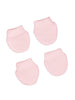 2 Pack Premature Baby Scratch Mitts - Pink - Scratch Mitts - Tiny Chick