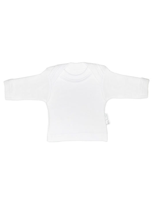 100% Cotton Envelope Neck Top - White Top / T-shirt Tiny & Small 