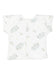 Wrap-over premature baby top, hippos Bodysuit / Vest Itty Bitty Baby Clothing 