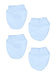 Tiny Baby Scratch Mitts, 2 Pack, Blue Scratch Mitts Little Mouse Baby Clothing & Gifts 