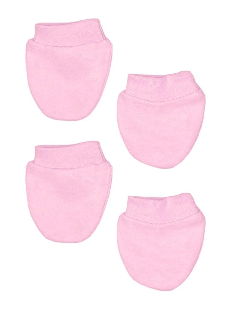 Tiny Baby Scratch Mitts, 2 Pack, Pink - Scratch Mitts - Soft Touch