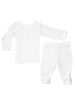 Load image into Gallery viewer, Classic White 4 piece set - Vest, Top, Trousers &amp; Hat (4-7lbs) - Set - Soft Touch