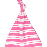 Pink Stripe Knotted Premature Baby Hat Hat Little Mouse Baby Clothing & Gifts 