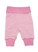 Organic Cotton Pink Thin Stripe Trousers Trousers / Leggings Fixoni 
