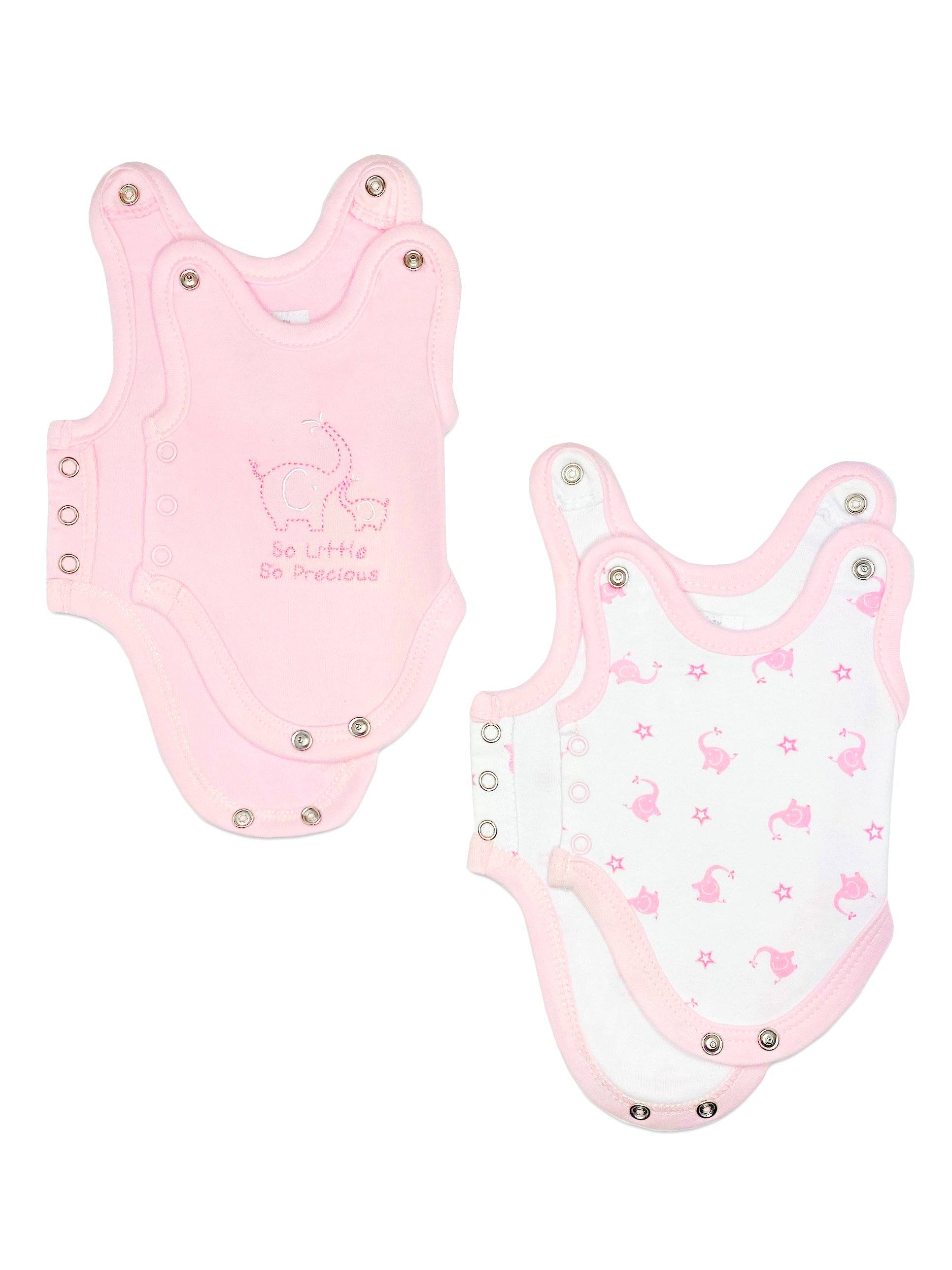 2 Pack Incubator Vests - Pink Elephant & Star - Incubator Vest - Tiny Chick