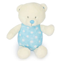 Blue Polkadot Bear Rattle Toy Toy Keel Toys 