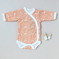 Bodysuit, Leaping Bunnies, Premium 100% Organic Cotton Bodysuit / Vest Tiny & Small 