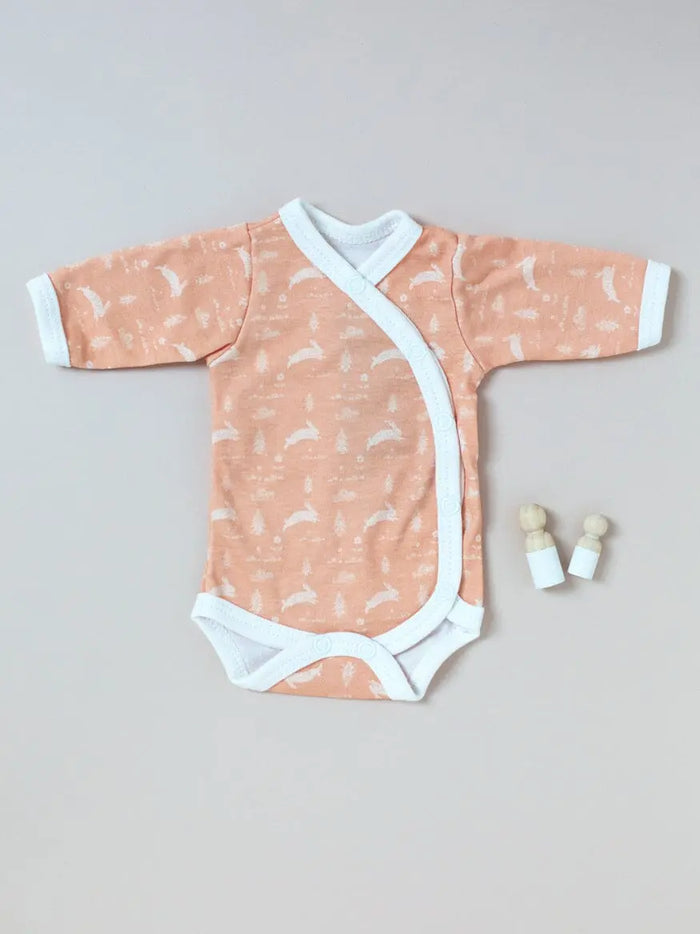 Bodysuit, Leaping Bunnies, Premium 100% Organic Cotton