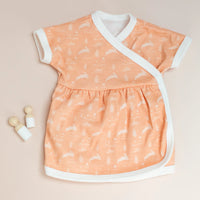 Dress, Leaping Bunnies, Premium 100% Organic Cotton Dress Tiny & Small 