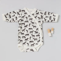 Bodysuit, Little Zebras, Premium 100% Organic Cotton Bodysuit / Vest Tiny & Small 