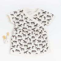 Dress, Little Zebras, Premium 100% Organic Cotton Dress Tiny & Small 