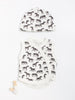 Incubator Vest & Round Hat Set, Little Zebras, 100% Organic Cotton - Set - Tiny & Small