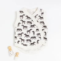 Little Zebras Gift Set - Incubator Vest, Hat & Card Gift Set Little Mouse Baby Clothing & Gifts 