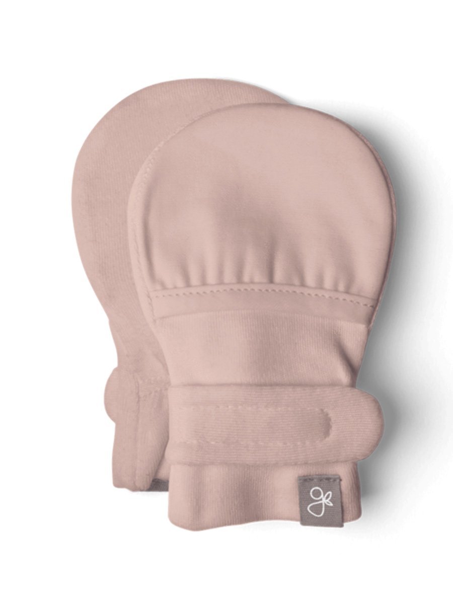 Stay-On Scratch Mitts - Dusty Pink - Scratch Mitts - Goumikids