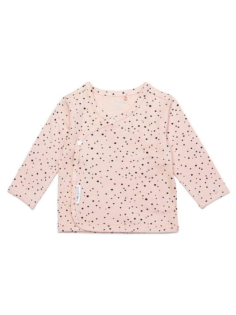Polkadot Peach Pink Top - Organic Cotton - Top / T-shirt - Noppies