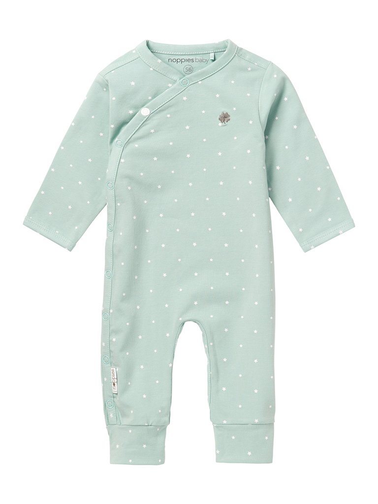 Mint playsuit with stars - (Size 4lb-7lb & 1-2 months) - Sleepsuit / Babygrow - Noppies