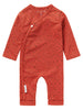 Polkadot Footless Sleepsuit - Ginger - Sleepsuit / Babygrow - Noppies