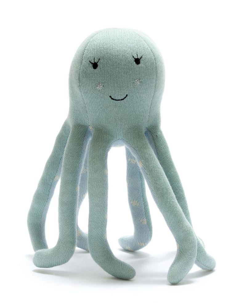 Ollie the Organic Octopus - Sea Green - Toy - Best Years