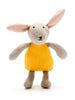 Organic Cotton Mustard Bunny Rabbit Toy - Toy - Best Years