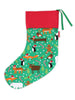 Organic Green Christmas Animals Stocking by Toby Tiger - Toy - Toby Tiger