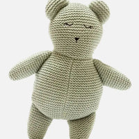 Isla The Organic Teddy Bear Sensory Toy - Teal Toy Best Years 