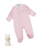 Load image into Gallery viewer, Pink Alpaca Sleepsuit &amp; Rattle Gift Set - Set - little mouse baby clothing &amp; gifts
