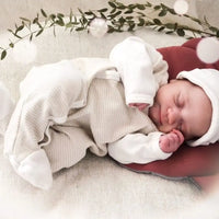 GOTS Certified Cotton Knotted Hat - Cream Hat Isaac Anthony 