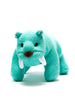 Crochet Sabre Toothed Tiger Rattle, Turquoise - Rattle - Best Years