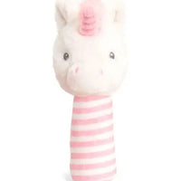 Unicorn Stick Rattle - 100% Recycled Rattle Keel Toys 