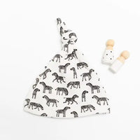 Zebra Baby Gift Box - Incubator Vest, Knotted Hat, Toy & Card Gift Set Little Mouse Baby Clothing & Gifts 