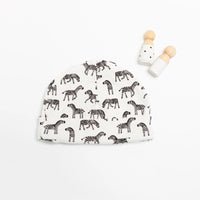 Incubator Vest & Round Hat Set, Little Zebras, 100% Organic Cotton Incubator Vest & Hat Set Tiny & Small 