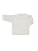 Early Baby Wraparound Top, Cream - Top / T-shirt - EEVI